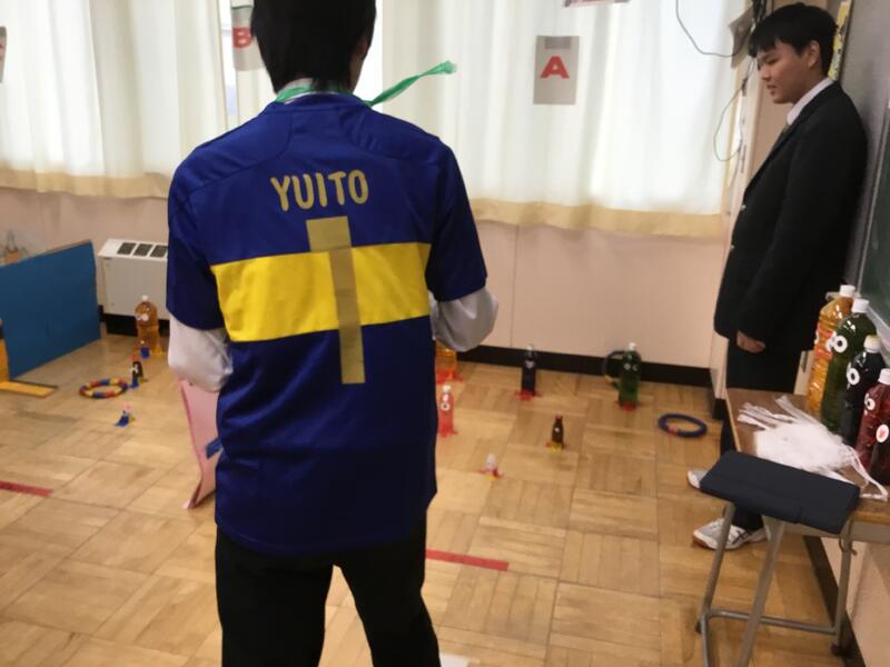 １年輪投げ